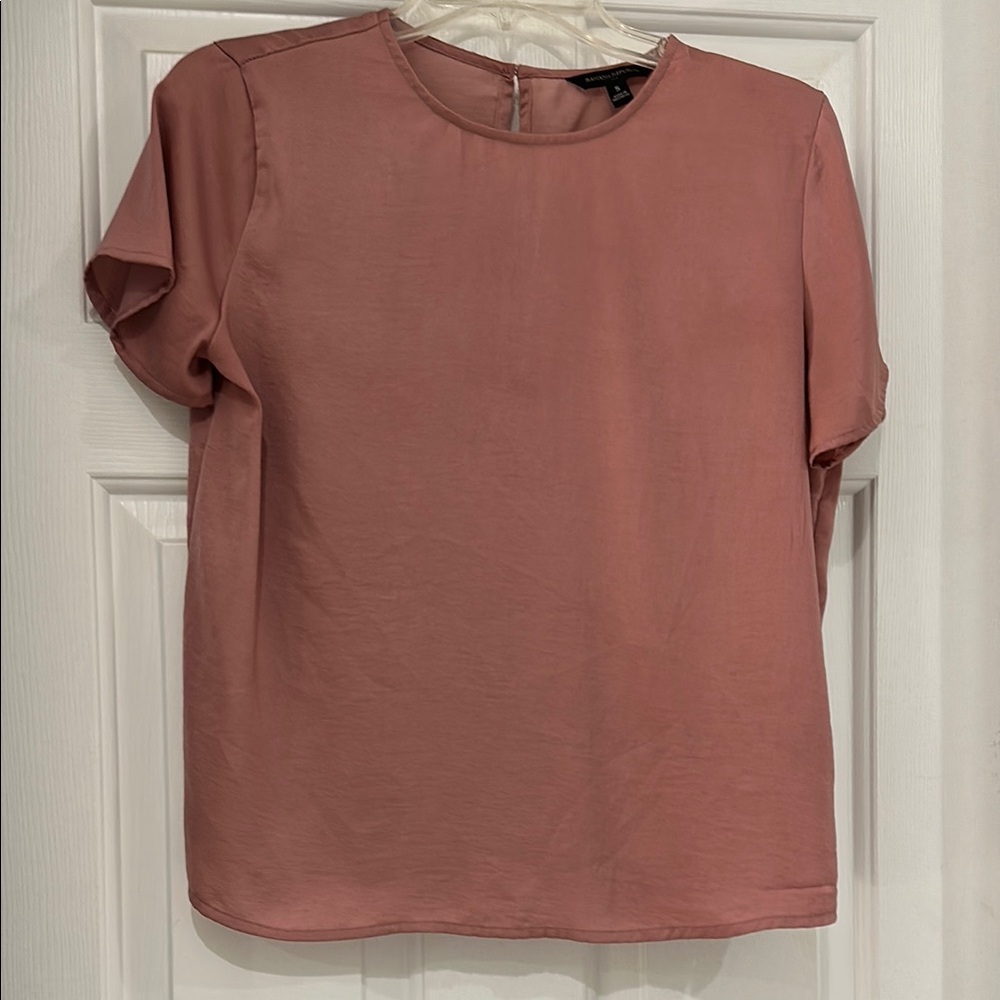 Banana Republic Women's Mauve Pink Blouse